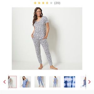 Kookaburra animal print sleep set.